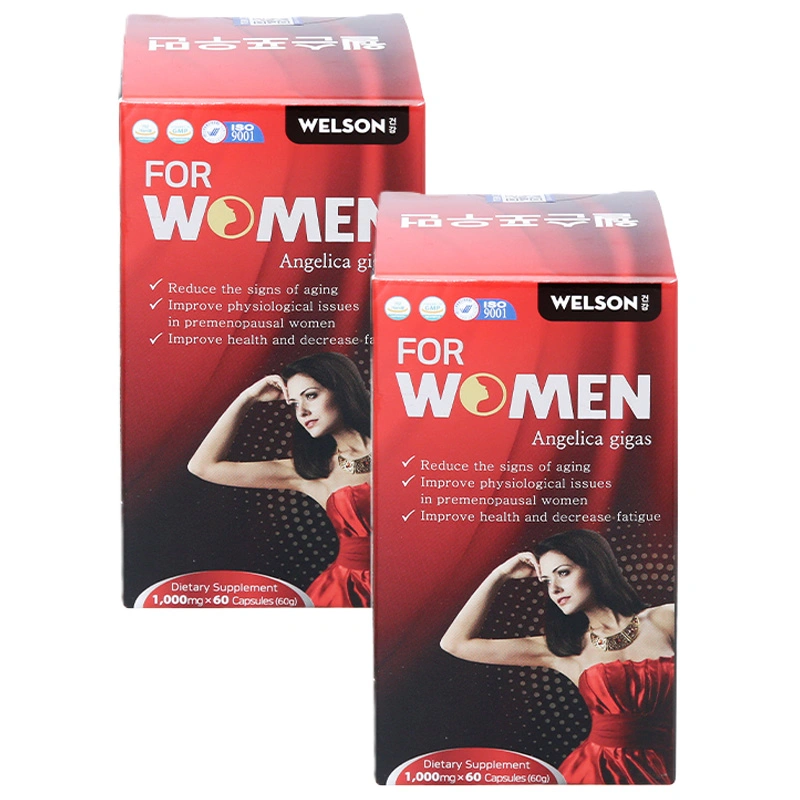 Combo 2 hộp Welson For Women hỗ trợ cải thiện sinh lý nữ hộp 60 viên - 